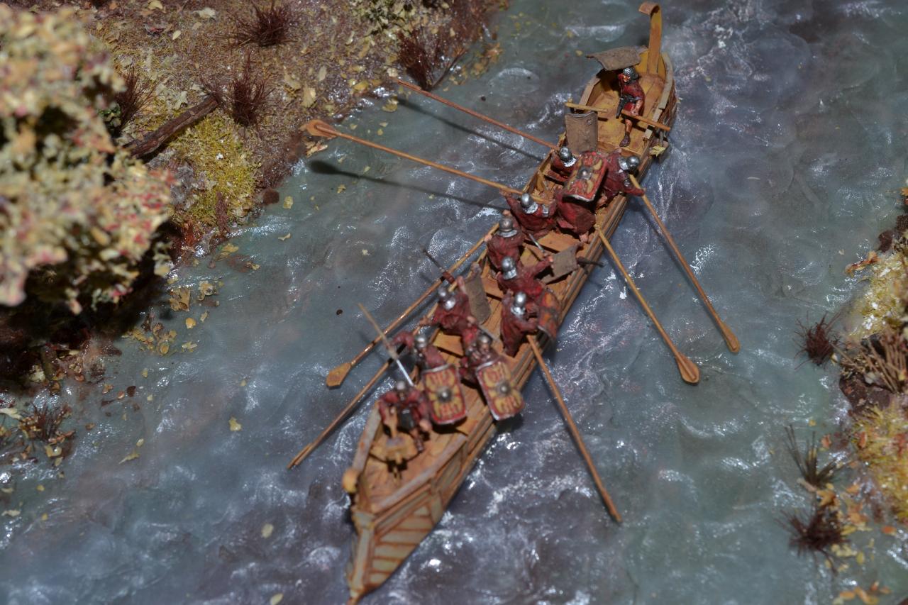 Grenzfluss 1/72,Patrouille fluviale à la limite de l'Empire 1/72