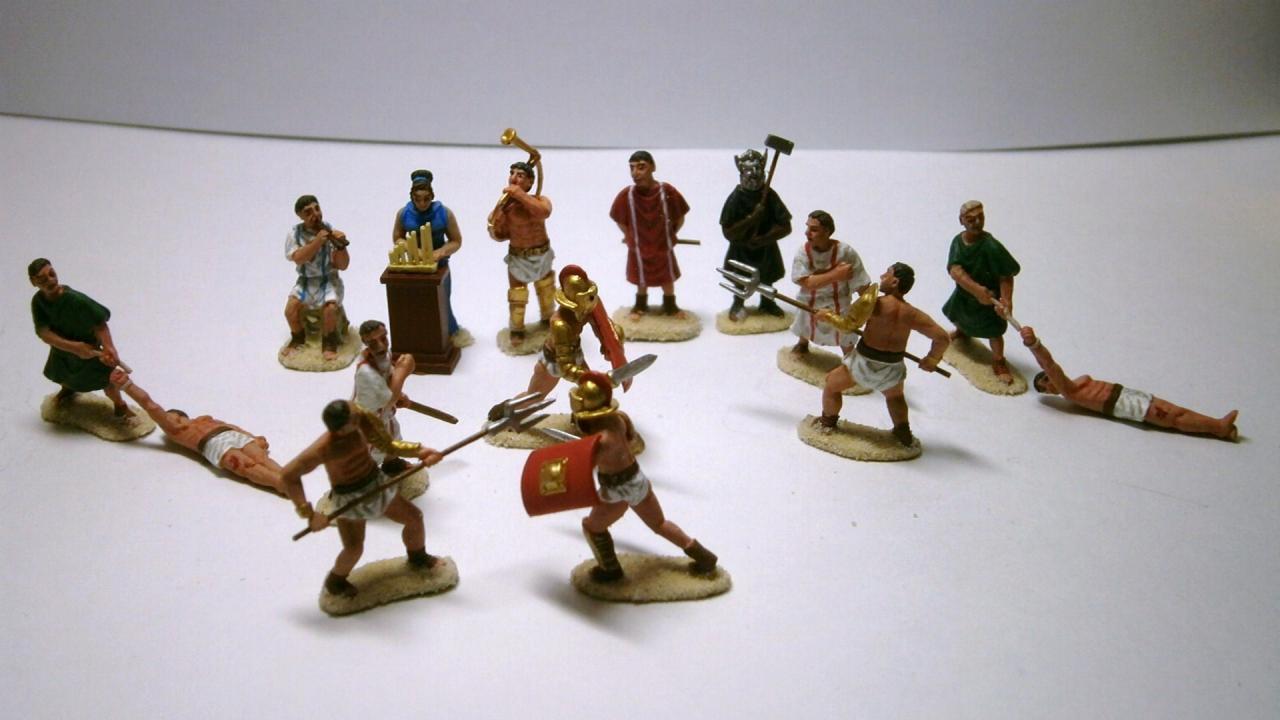 Figurines plastiques au 1/72 ème