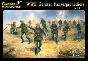 052 - German Panzergrenadiers (Set 1) 1/72